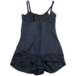 Vedette Colombian Faja Bodysuit Black Firm Control Hook Postpartum Shapewear L‎